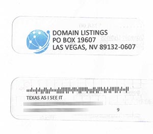 The Domain Listings Scam